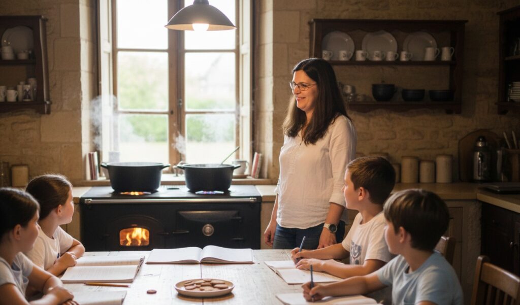 Herlind in de keuken